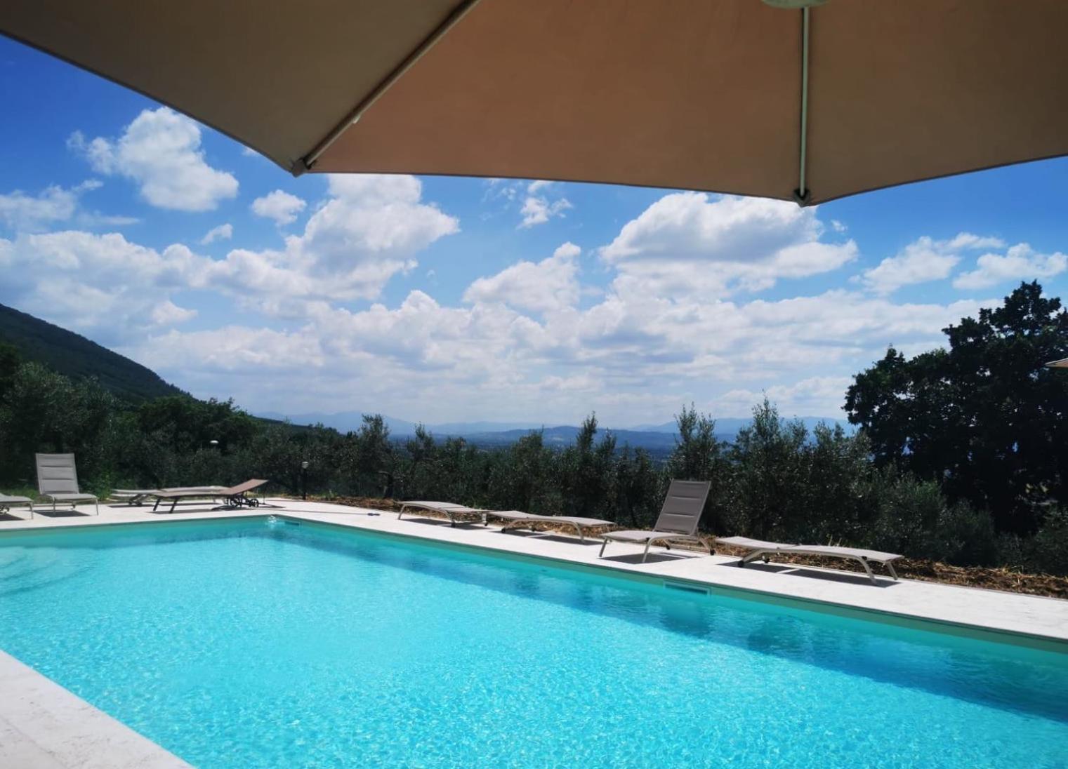 Agriturismo Villa Val D'Olivi Capodacqua  Bagian luar foto
